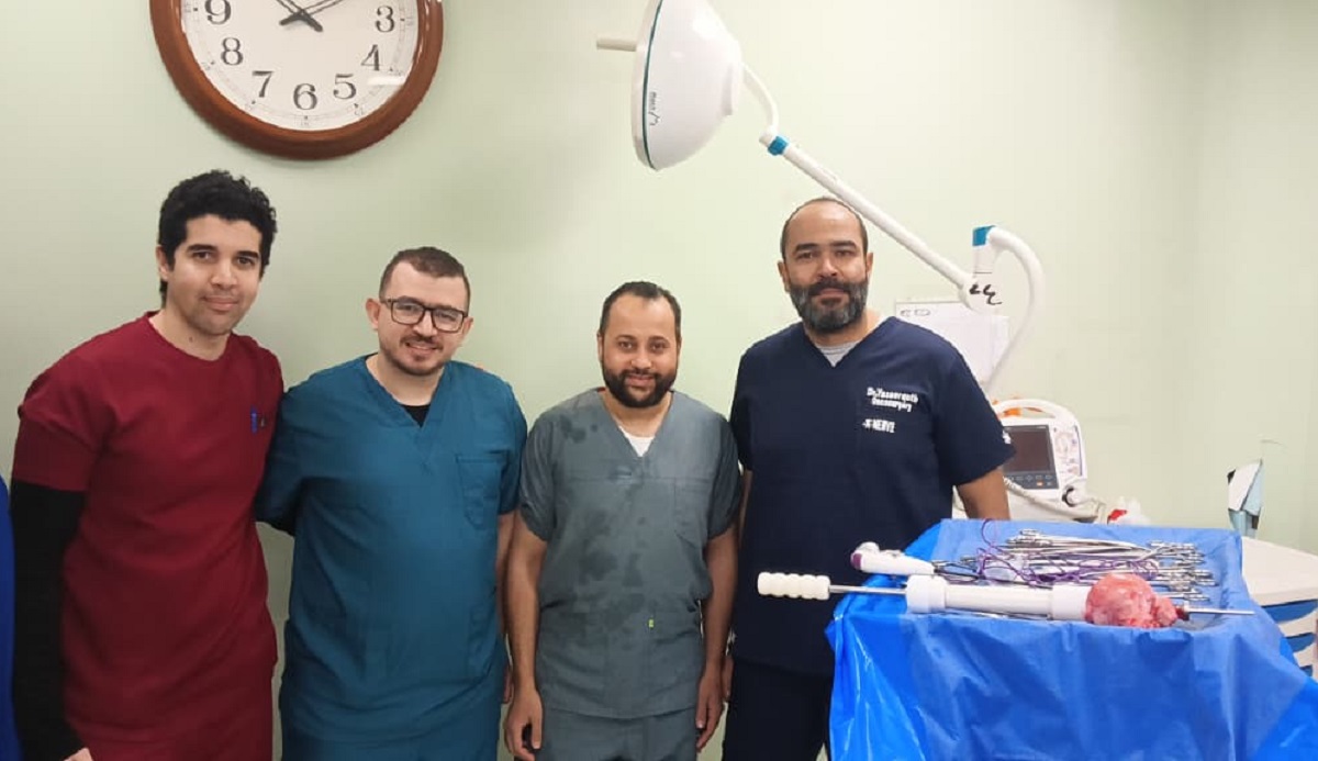 إجراء أول جراحة أورام بالمنظار بمستشفى التأمين الصحي